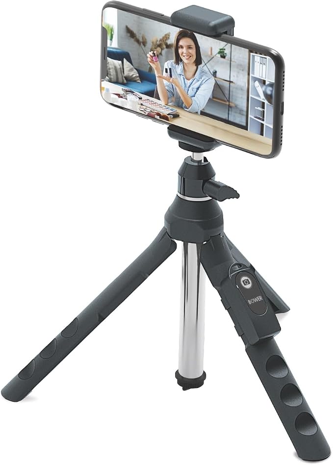 Bower Multipod 6-in-1 Tripod Selfie Stick with Remote Shutter for Smartphones