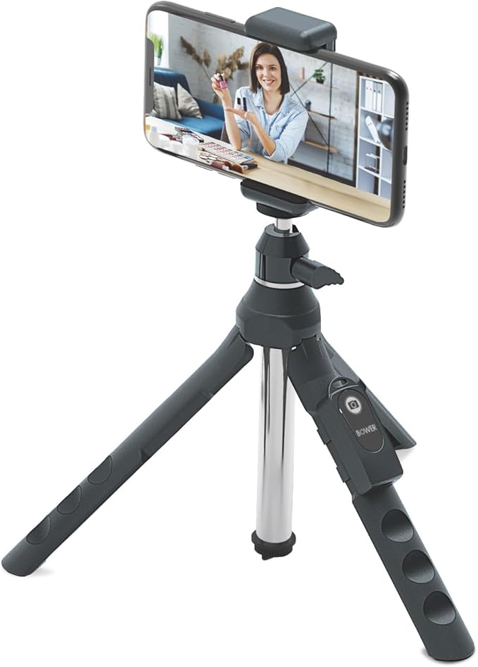 Bower Multipod 6-in-1 Tripod Selfie Stick with Remote Shutter for Smartphones