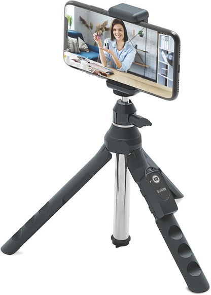 Bower Multipod 6-in-1 Tripod Selfie Stick with Remote Shutter for Smartphones