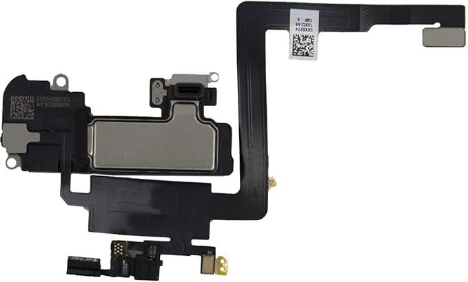 Earpiece Speaker Compatible with iPhone 11 Pro Max 2019 - Earspeaker/Ear Piece Replacement - Incl. Proximity Sensor Black