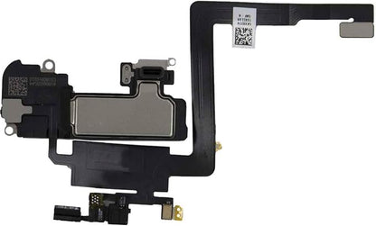 Earpiece Speaker Compatible with iPhone 11 Pro Max 2019 - Earspeaker/Ear Piece Replacement - Incl. Proximity Sensor Black