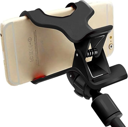 AMS Cell Phone Holder, Clip Holder, Lazy Bracket Flexible Long Arms for All Mobile, Fit On Desktop Bed Mobile Stand for Bedroom, Office, Kitchen