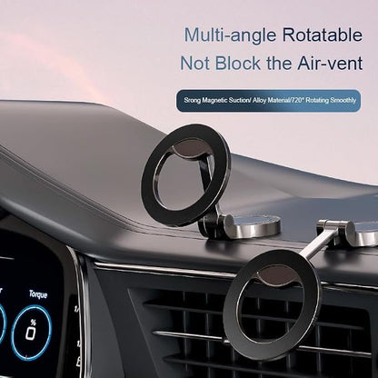 Ultra-Strong Suction Cup Phone Mount for Car - Anti-Shock & Noiseless Dashboard & Windshield Holder, 360° Adjustable Hands-Free Mount for All Smartphone (5)