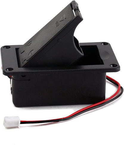 Ldabrye 1PC 9V Battery Holder for Case Box Cover for Guitar Bass Active Pickup Connector