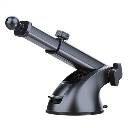 Kamon Suction Cup Replacement for Car Phone Mount –17mm Ball Joint Extendable Arm (4.5–6.5 in), Dashboard & Windshield Fix, Compatible with Magnetic & Clamp Holders (M16)