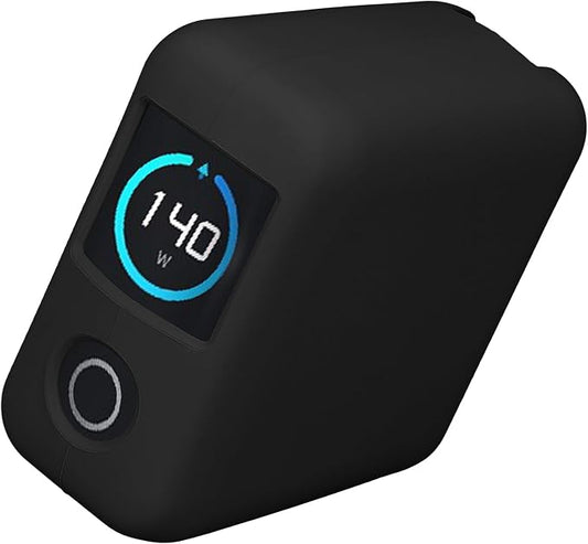kwmobile Case Compatible with Anker Zolo 140W - Portable Powerbank Cover - External Battery Charger Bag, Shockproof - Black