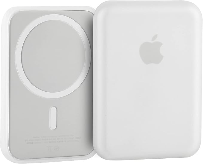 oakxco Silicone Case Compatible with Magsafe Battery Pack, Magsafe Battery Pack Cover, Scratch & Shatter Resistant, Matte Clear