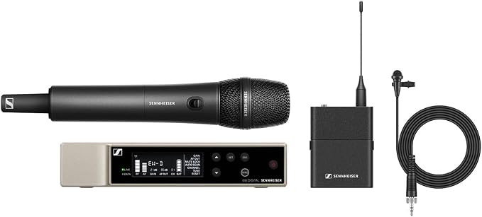 SENNHEISER EW-D ME2/835-S Handheld and Lav SET (Q1-6)