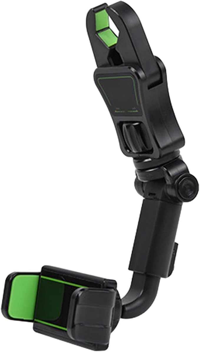 Phone Holder Rear View Mount Adjustable Phone Holder Auto Rear Headrest Mount Bracket Retractable Phone Accessories