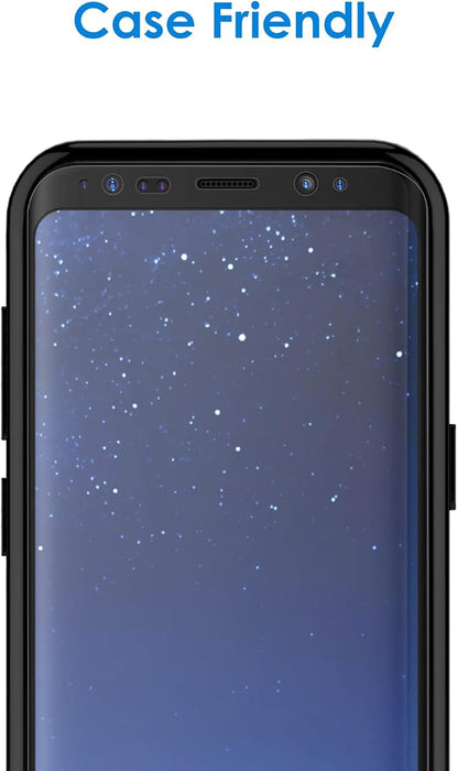 JETech Screen Protector for Samsung Galaxy S8, 2-Pack | Self-Healing TPU Film, HD Clear, Anti-Scratch Protection, Bubble-Free Installation