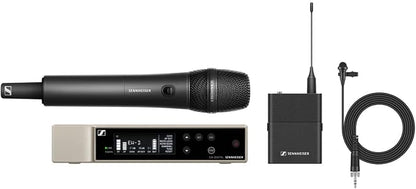 Sennheiser Pro Audio EW-D ME2/835-S Combo Wireless Handheld and Lavalier Microphone System - R1-R6