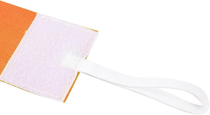 Captain Armband, Outdoor Team Sports Groups Soccer Armbands Adjustable Player Bands Elastic Soccer Captain Armband for Adult Youth School Team Competition Players(Orange)