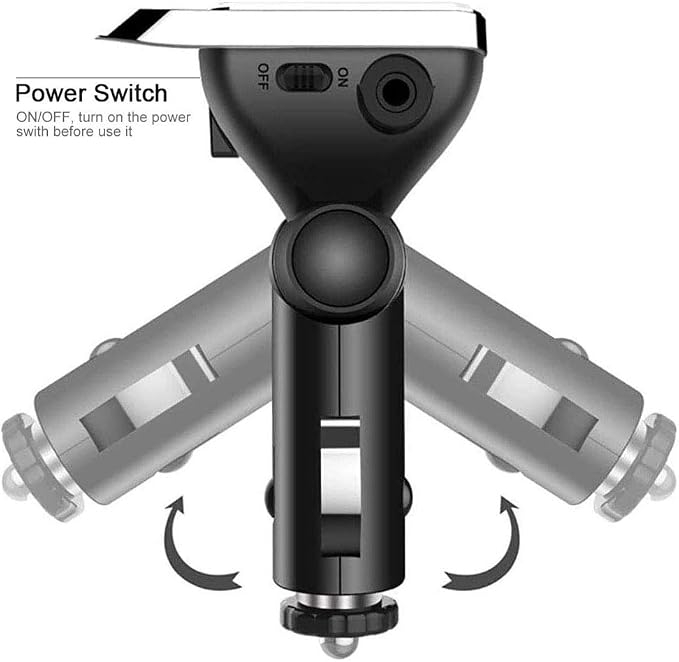 Bluetooth FM Transmitter for Car, Wireless Car Radio Adapter, Handsfree Auto Kit with Remote Control, MP3 Music Player Support USB Charger Siri Google Assistant U Disk/TF Card/Aux
