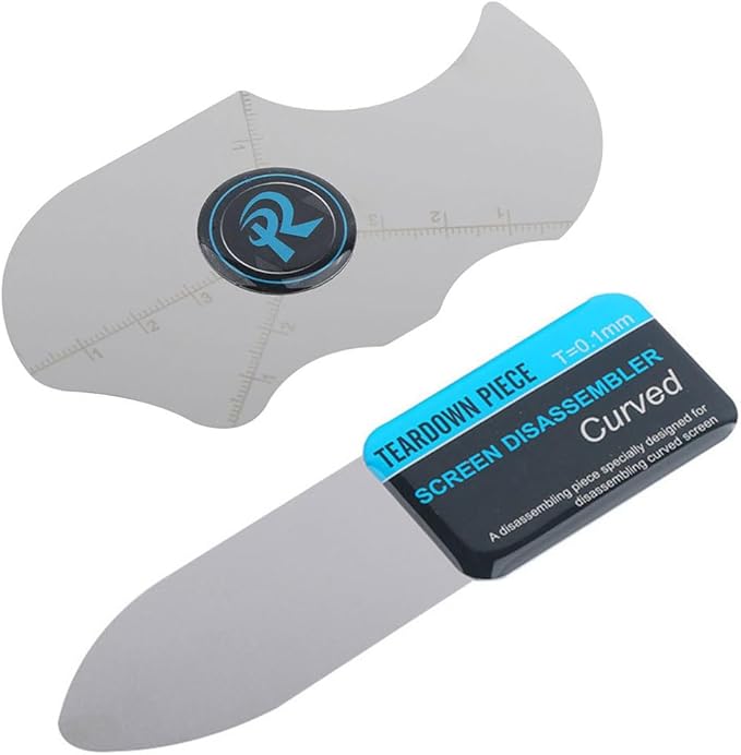 Ultra Thin 0.1mm Stainless Steel Opening Tool Curved Screen Pry Spudger for Mobile Phone Tablet Laptop Repair Opening Tool Kit