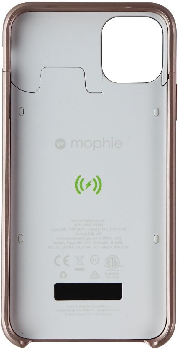 Mophie 401004517 Juice Pack Access - Ultra-Slim Wireless Charging Battery Case - Made For Apple Iphone 11 Pro Max - Blush Pink