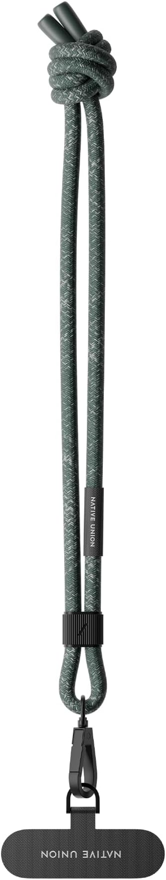 Native Union Sling – Adjustable & Detachable Phone Strap – Compatible with iPhone 16, 15, 14, 13 and most Smartphones – Made with 100% Durable & Recycled Materials (Slate Green)
