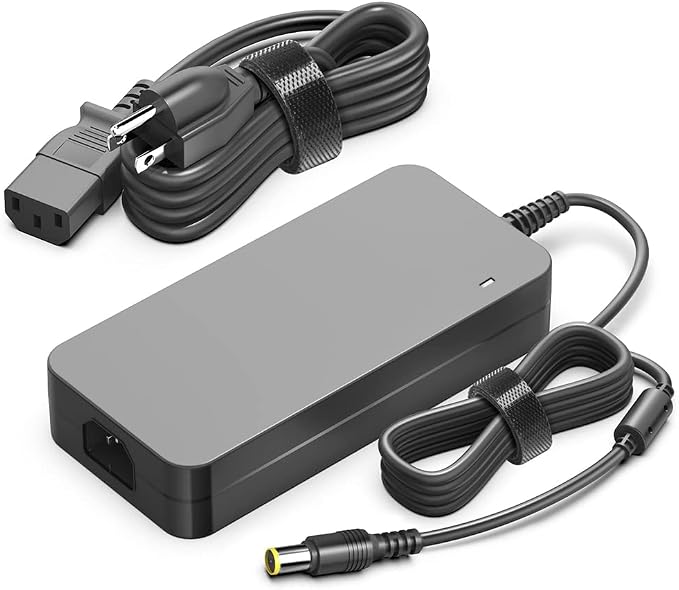KFD 180W AC Adapter Charger for Jackery Portable Power Station Explorer 1000 880 Solar Generator Power Supply Cord US Plug Cable P/N KA18024075-6C 24V 7.5A