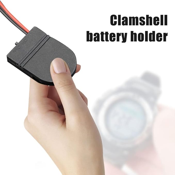 5Pcs Coin Cell Protective Box CR2032Button Battery Storage for Case Container Wtih On/Off