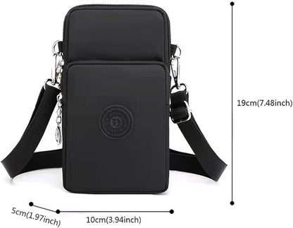 Women Crossbody Cell Phone Purse Case Armband Bag for iPhone 12 13 Mini 14 15 Plus 11 Pro Max Google Pixel 6a 7a 8a 6 7 8 Pro