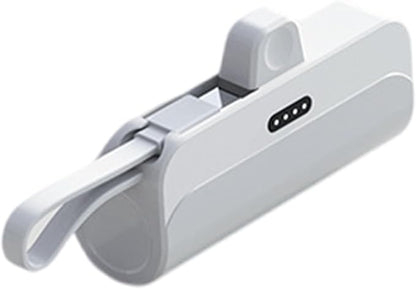 Portable Charging External Battery Mobile Batteries Case Removable Without Battery White
