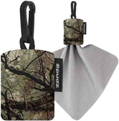 Alpine Innovations Spudz Classic Microfiber Cloth, Screen Cleaner and Lens Cleaner - Camo, Large 10x10