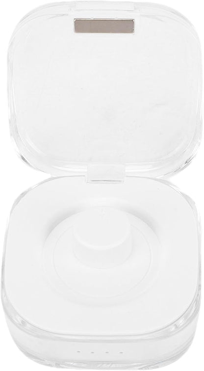 Dpofirs, Portable 200mAh Power Bank with USBC Fast Charge, Compatible with R02 R03 R06 R11M R8 H01 Rings, 10 Times Recharge (White)