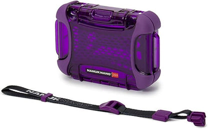 Nanuk 310-0013 Nano Series Waterproof Small Hard Case for Phones, Cameras and Electronics (Purple)