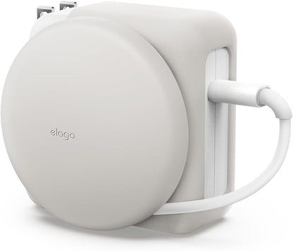 elago Charger Cable Management Case, Cord Reel Organizor Compatible with MacBook Pro 14" M5 M4 M3 2024 2023 [A3426] [A3434] [A3112] [A3401] [A2918] [A2992], 70W (Stone)