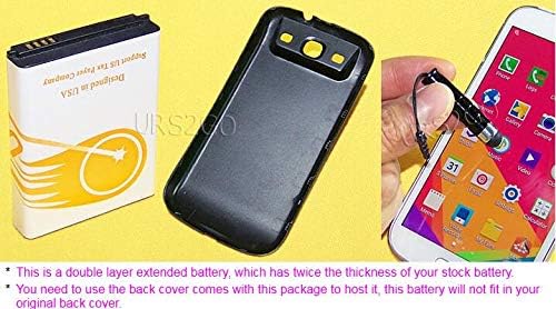 Long Endurance 7300mAh Extended Battery Back Cover Case Compatible with Samsung Galaxy S3 i9300 SGH-i747 Phone