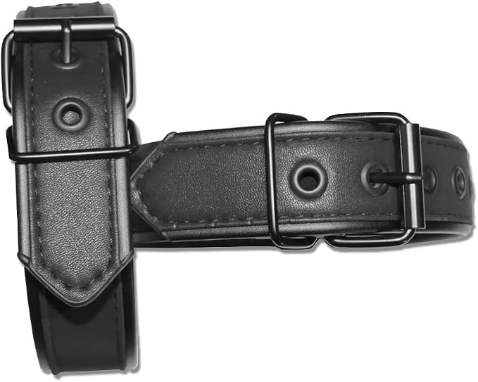 Armband Leather Harness for Man Adjustable Armband Harness Belt 2 PCS (Classic Black)