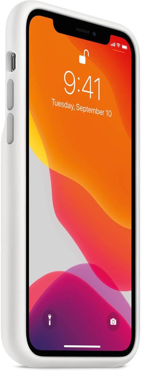 Apple Smart Battery Case with Qi Wireless Charging for iPhone 11 Pro, White