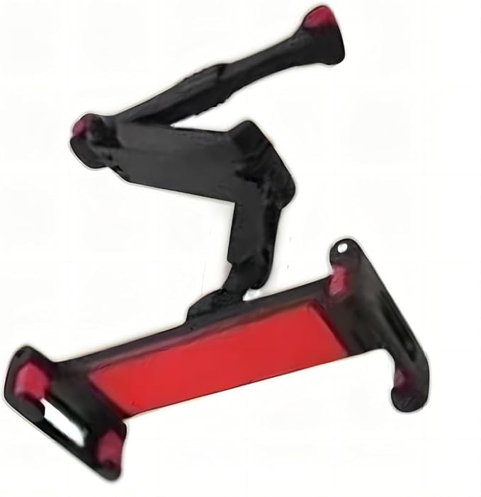 New Upgrade Extendable and Rotatable Seat-Back Tablet & Phone Holder, Universally Compatible with 4.7-12.9 inch Devices - Ideal for Cars, Tablets, Phones, and Game Consoles -B Model (Red)