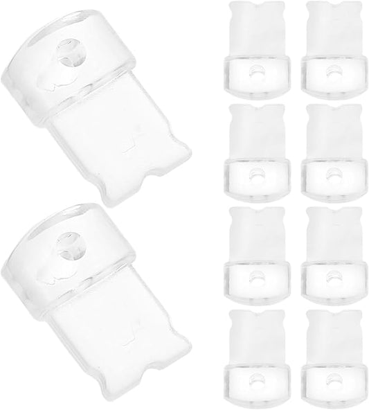 Housoutil Clear Charging Port Plugs 20Pcs Protective Dust Caps for Easy Install USB Dust Plug to Prevent Debris and Maintain Phone Port Functionality