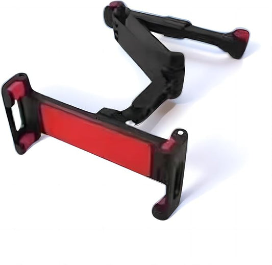 New Upgrade Extendable and Rotatable Seat-Back Tablet & Phone Holder, Universally Compatible with 4.7-12.9 inch Devices - Ideal for Cars, Tablets, Phones, and Game Consoles -B Model (Red)