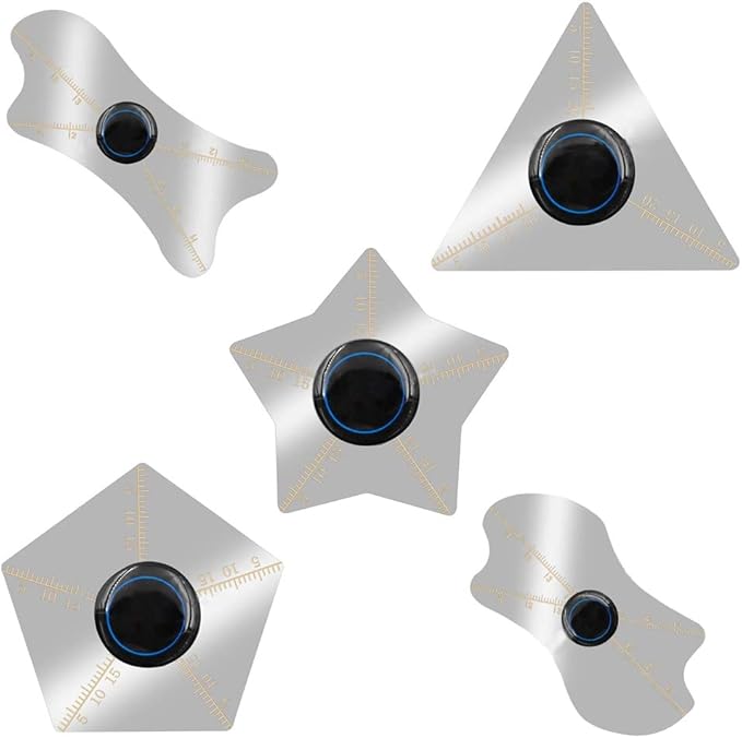 MMOBIEL 5 Pcs/Set Ultra-Thin 0,1mm Professional Stainless Steel Curved Spudger Pry Blade Repair Opening Tool