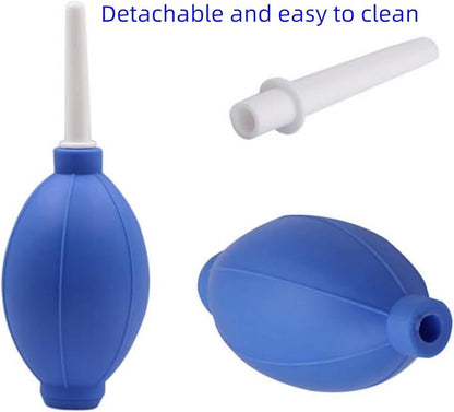 6Pieces Ink Air Blower for Alcohol Silicone Blowing Pump Cleaning Tool Large Size Air Puffer for Removes Dust from Cameras,Watch,Dispersing Inks, Cell Phone, Lense