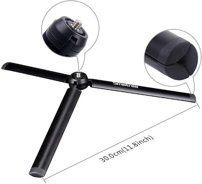 Smatree Telescoping Selfie Stick with Tripod Compatible for Insta360 X5, for GoPro Hero 13/12/11/10/9/8/7/6/5, for OSMO 5 Pro/4/3/Ricoh Theta, Compact Camera and Phone