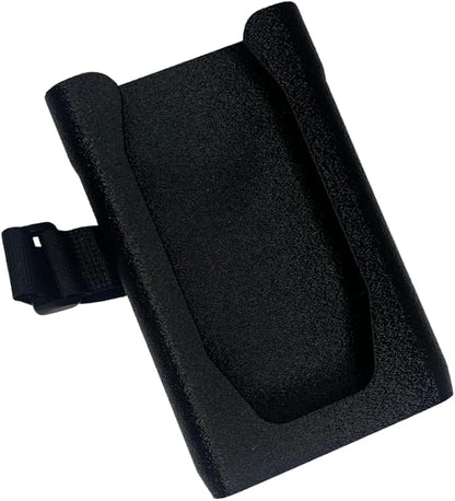 Chatelet Universal Phone Holder with Strap On Design | Phone Mount for Boats, Golf Carts, Pool Umbrellas, Strollers & More | Made in USA (Black)
