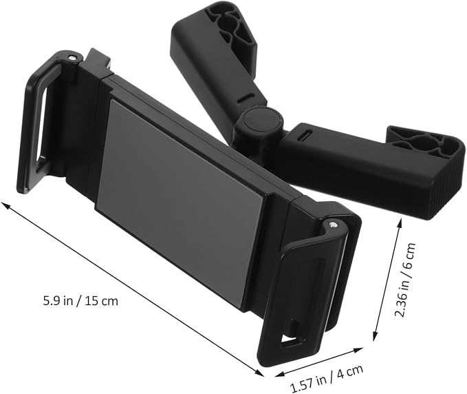 ibasenice Car Headrest Tablet Mount Universal Back Seat Tablet Holder Headrest Phone Holder for Car Easy Install