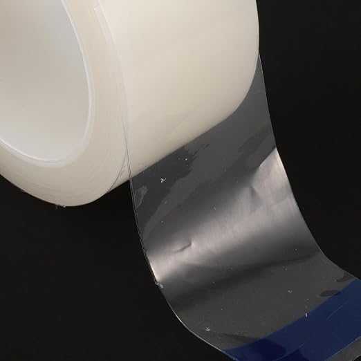 Screen Tape Phone Screen Dust Tape Thickened Adhesive for Scratch Removal Dirt Adhesion Compatible with Phones Tablets Cameras Versatile, 1Roll