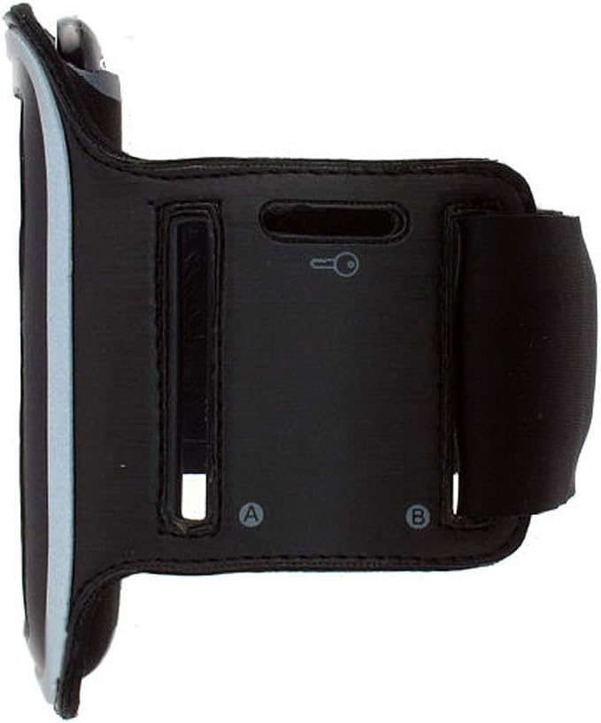 Sports Running Armband Gym Workout Case Cover Band Arm Strap Reflective Z7R Compatible with Alcatel Allura, Flint, REVVL, Fierce XL, Jitterbug Smart 2, A30 Plus, Pop 3, 4 - iPhone Xs Max