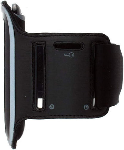 Sports Running Armband Gym Workout Case Cover Band Arm Strap Reflective Z7R Compatible with Alcatel Allura, Flint, REVVL, Fierce XL, Jitterbug Smart 2, A30 Plus, Pop 3, 4 - iPhone Xs Max