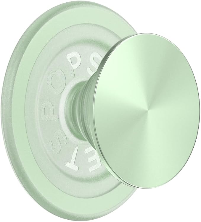 PopSockets Phone Grip for MagSafe, Magnetic Holder, Phone Stand, Green - Honeydew