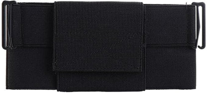 Leadigol Slim Running Phone Belt Bag, 18x9cm Waist Bag Money Belts Waist Pack Pouch Running Phone Holder Bag for Hiking Climbing Outdoor Women Men(17.5cm)