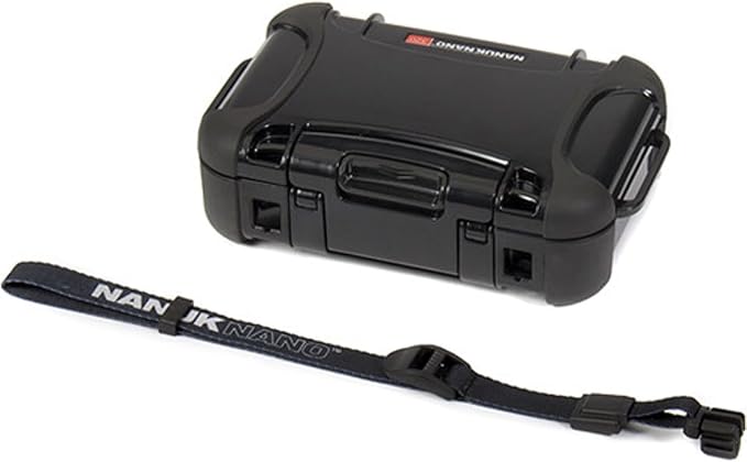 NANUK 320-0001 Nano Series Waterproof Medium Hard Case for Phones, Cameras and Electronics (Black)
