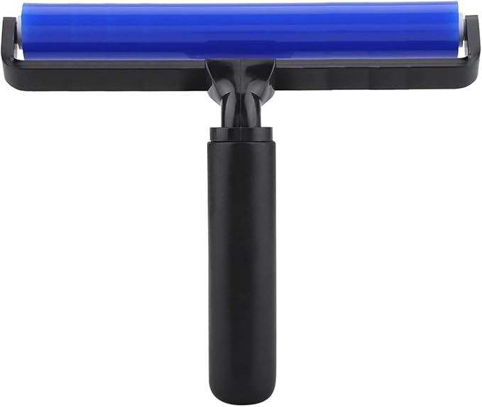 Silicone Anti-Static Roller Cleaner, Lint-Free Dust Removal Tool for Phone Laptop Tablet Glass Film Screens, 4-6-8-12 Inch