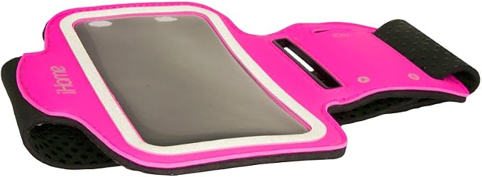 iHome IH-5P141P Sport Armband for iPhone 4/4S/5 and iPod touch 4G/5G, Pink