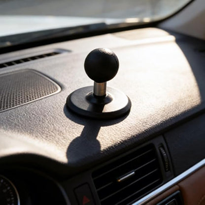 Adhesive 1 Ball Mount Car Phone Holder Compatible with Ram Mounts B Size Socket Arm, 1 inch Ball Mount Base Ball Adapter for Car Phone Mount, Desk Top Phone Holder for Car Dashboards