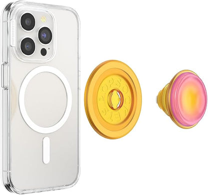 PopSockets Phone Grip for MagSafe, Magnetic Holder, Phone Stand, Squishy - Jelly Sunni