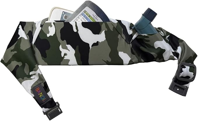 BANDI KIDS Pocket belt for Medical, Sports, Play Comfortable fit Adjustable waist pack, Made In USA